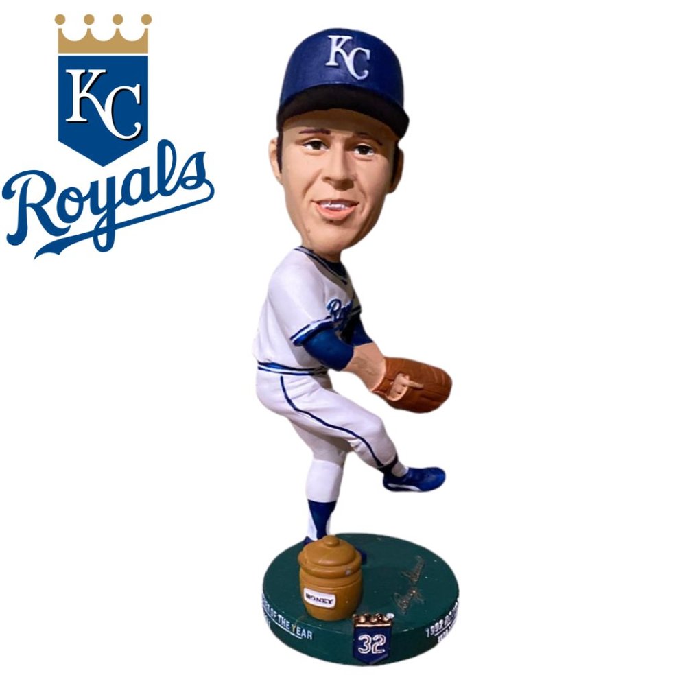 Kansas City Royals Larry Gura Hall Of Fame Bobblehead
